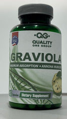 Quality One Graviola Max ingredients panel highlighting plant extract