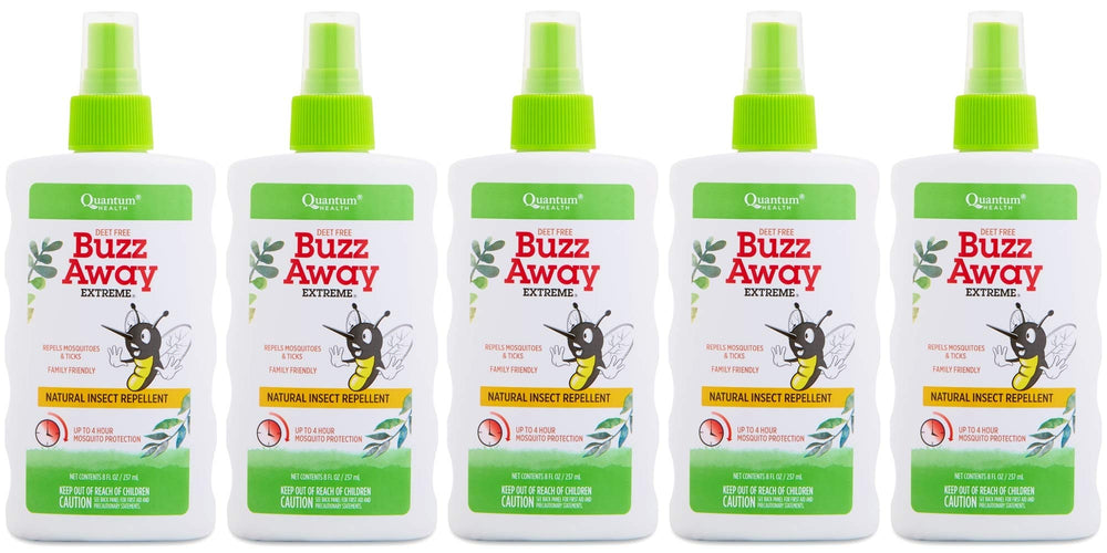 Quantum Buzz Away Extreme spray bottle for outdoor protection and refreshing scent