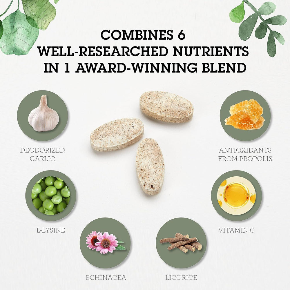 Echinacea and licorice in Quantum Health SuperLysine+ blend
