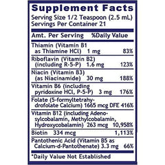 Quantum Nutrition Max Energy B's drops pour delivers a precise serving.