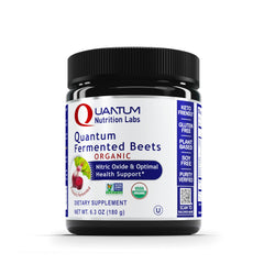 Quantum Nutrition QNL Qultured Beets bottle shows organic fermentation and purity