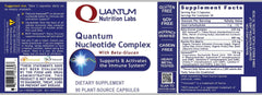 Quantum Nutrition Quantum Nucleotide Complex packaging communicates non-GMO, clean immune nutrition.