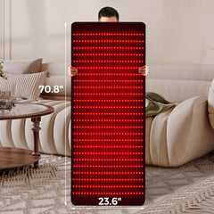 QuasarMD infrared mat focus on 660nm and 850nm wavelengths.