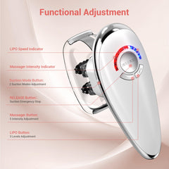 Queleay body sculpting machine rechargeable design enables cordless use anywhere