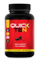 Quick Ten Drop 10 bottle front view for convenient daily weight-management support.