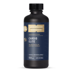 Quicksilver Cardio Elite bottle promotes circulation and energy with fast absorption