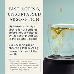 Quicksilver Scientific advanced liposomal delivery enhances ingredient transport.