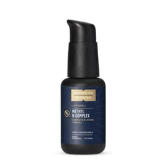 Quicksilver Scientific Methyl B Complex label detail emphasizing premium B vitamins