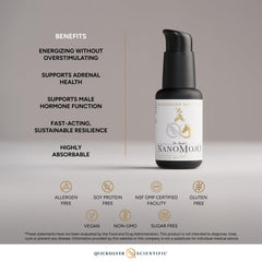 Nanomojo liquid texture shot conveys smooth absorption