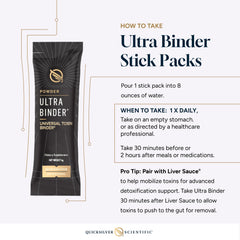 Quicksilver Ultra Binder CGMP certified quality for consistent performance