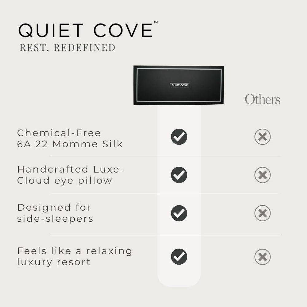 Quiet Cove eye cups image showing lash-friendly 3D contour