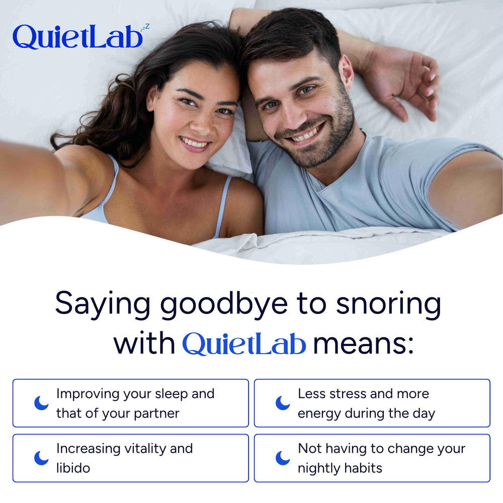 QuietLab Pro BPA-free medical-grade material ensures safe overnight use
