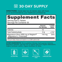 Qunol Q-Mag supplement packaging shows high absorption formula for brain health enthusiasts.
