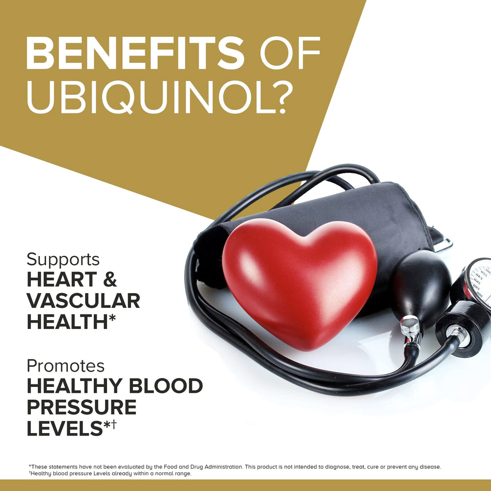 Qunol ubiquinol bottle pouring shot for convenient daily use.
