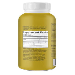 Qunol ubiquinol capsules close-up showcasing daily energy potential.