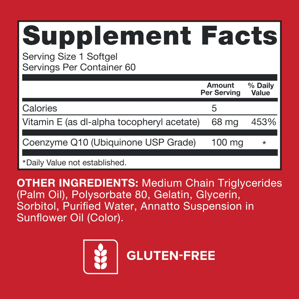 Qunol Ultra CoQ10 120-count pack promotes easy daily supplementation.