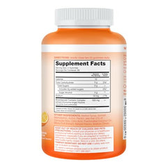 Qunol Zero Sugar Turmeric Gummies bottle view highlights a 120-count supply for daily use