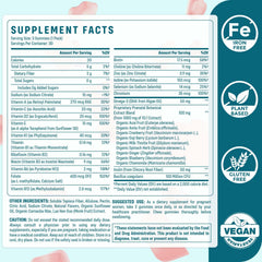 Heart-shaped Quorinthiumax Prenatal Gummies for daily prenatal support