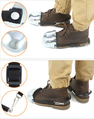 QWORK toe cap with arch coverage protects the front of the foot during activity.