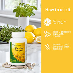 Rachelstea Pau D'Arco ingredient highlights herbal blend supporting vegan gut care