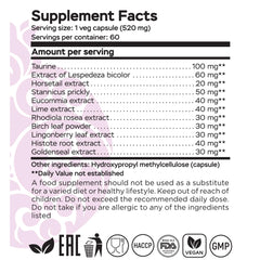 RaDoTech Edema Relife poured capsules imply easy, on-the-go use.