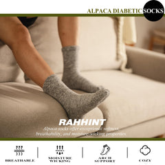 Rahhint Diabetic Socks Moisture-wicking and breathable for dry feet