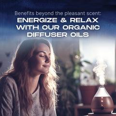 Rain Aroma bottle pour close-up highlighting premium oils for easy use