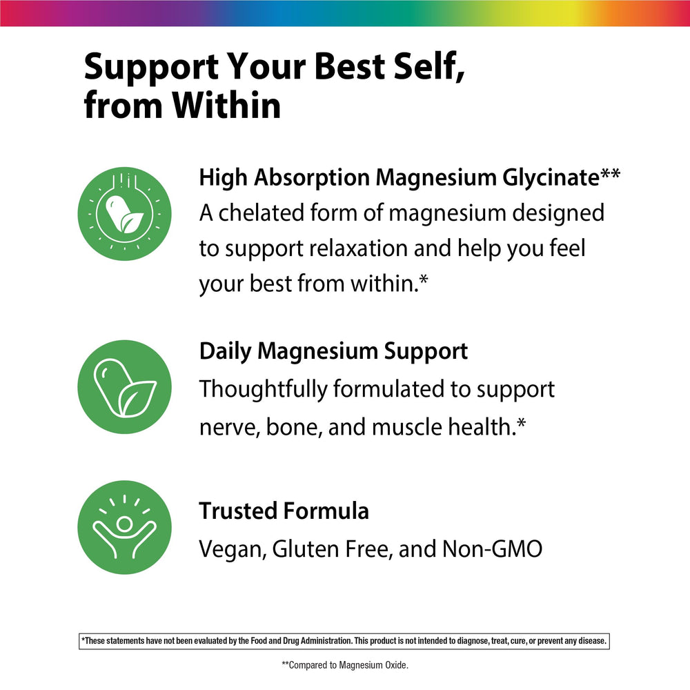 Rainbow Light packaging hero shot highlights clean ingredients and simple formula.