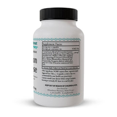 Rainforest Pharmacy packaging highlights sustainable sourcing and pure ingredients.
