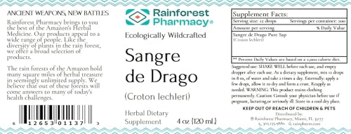 Pouring Sangre de Drago shows smooth liquid for versatile applications.