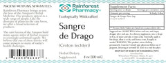 Pouring Sangre de Drago shows smooth liquid for versatile applications.