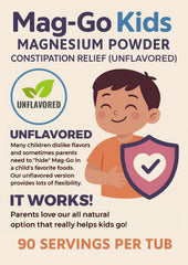 Raise Them Well Mag-Go Kids packaging on shelf signals trusted kid friendly option