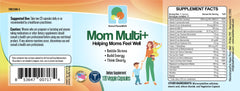 Raise Them Well Mom Multi+ tablet in hand for convenient daily dose