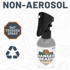 Ranger Ready 360-degree trigger spray for full-body coverage.