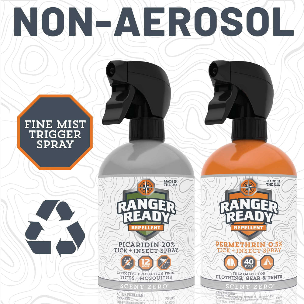 Ranger Ready P2Pak scent-free bottle suitable for comfortable outdoor use.