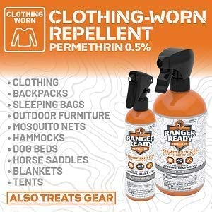 Ranger Ready P2Pak trigger spray shows 360-degree quick-dry application.