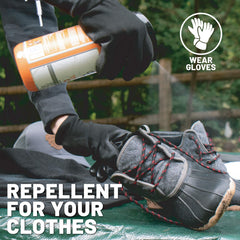 Treated outdoor wear with Ranger Ready for pest deterrence during activities