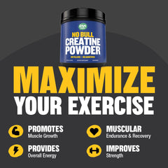 Raw Barrel creatine monohydrate powder jar highlights bulk storage and purity
