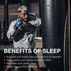 RAW Sleep NooGandha extract featured as part of the sleep-support formula.