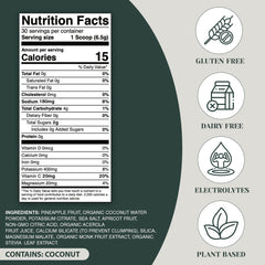 Rayvi Passion Pineapple flavor packaging for on-the-go hydration
