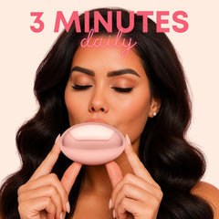 Rayvia lip plumper with red light for enhanced circulation and volume.