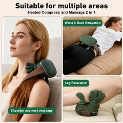 RBQSIPRX Neck Massager with Heat mini massager ideal for on-the-go