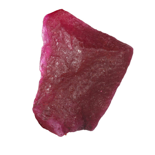 REAL-GEMS 77 Ct rough red ruby for cabbing and lapidary projects.