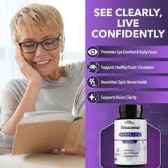 Real Science Glaucomol Miracle capsules show simple two-per-day routine for eye support