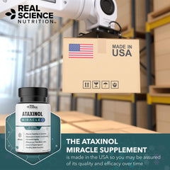 Lifestyle desk setup featuring Ataxinol Miracle for everyday wellness.