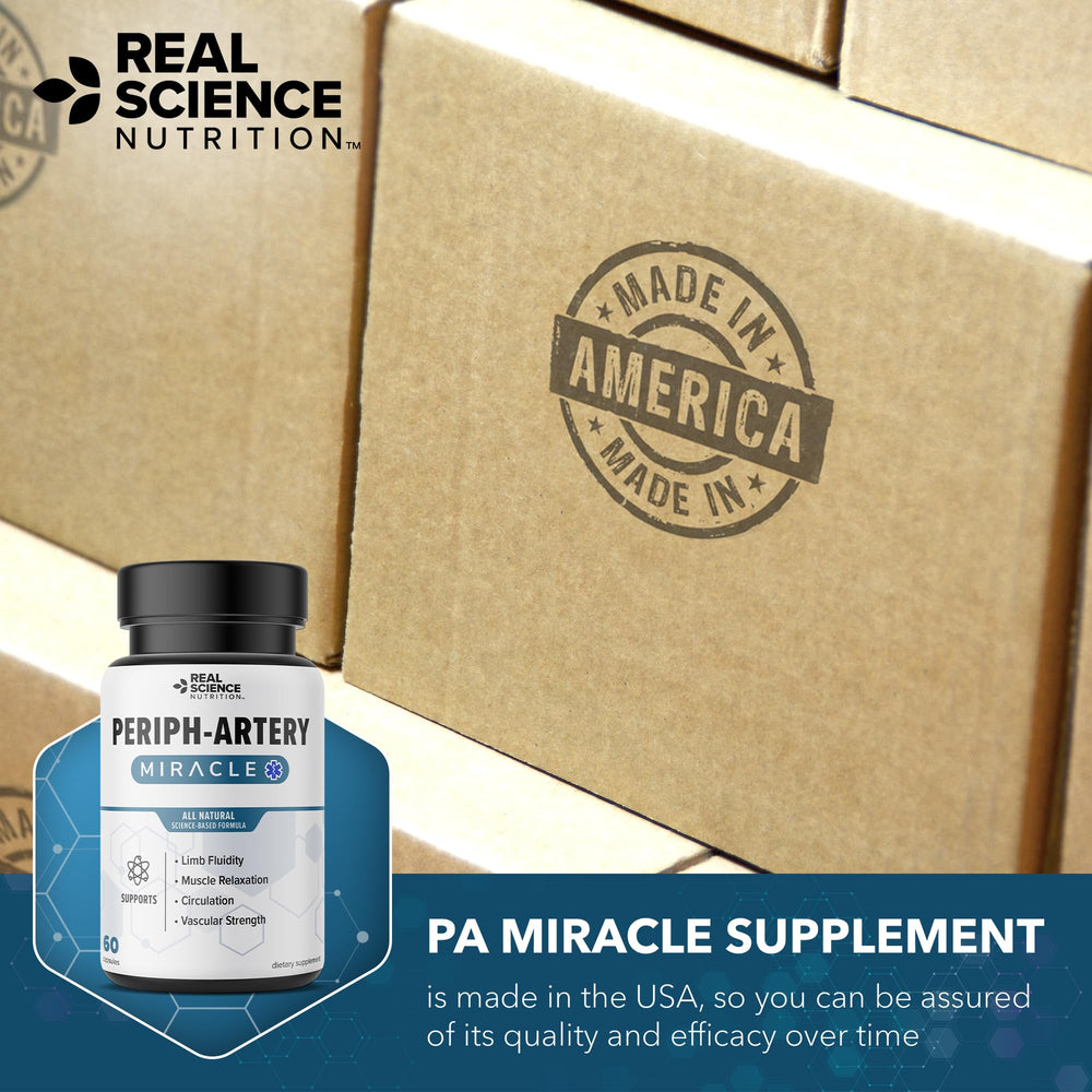 Real Science Nutrition PADM capsules in a glass for convenient daily intake.
