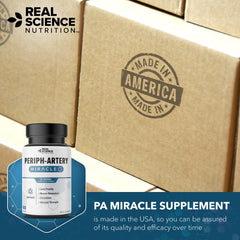 Real Science Nutrition PADM capsules in a glass for convenient daily intake.