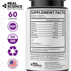 Real Science Oxygenate Miracle GABA component visual suggesting calm focus