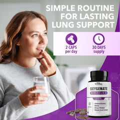 Real Science Oxygenate Miracle Vinitrox graphic illustrating nitric oxide support