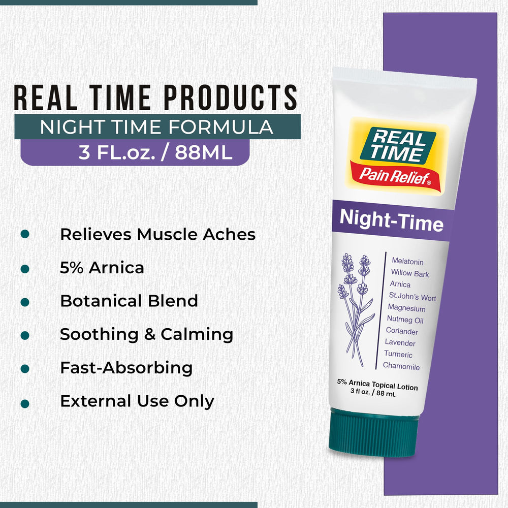 Real Time Pain Relief MAXX Value Pack image shows day-to-night relief and savings.